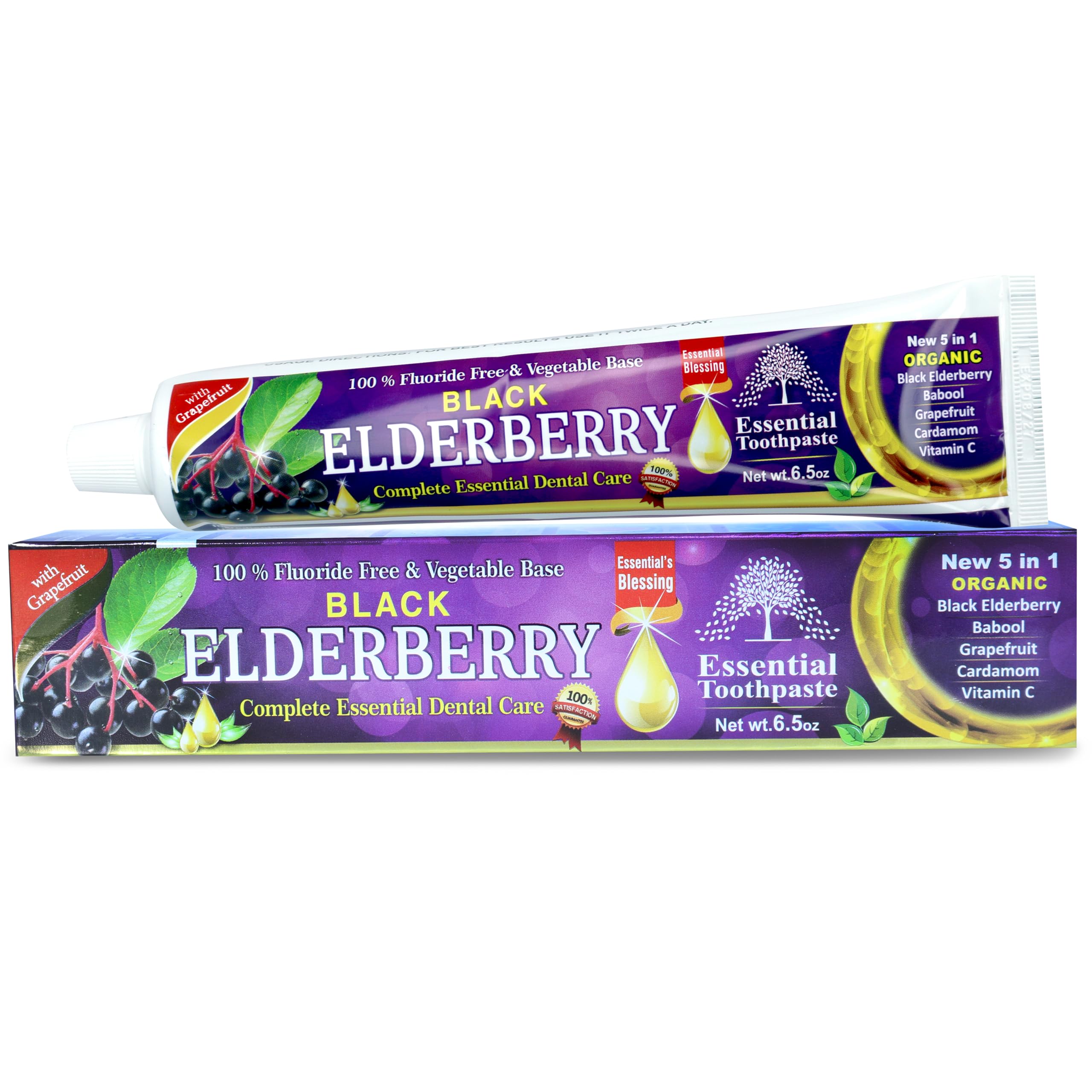Black Elderberry Toothpaste