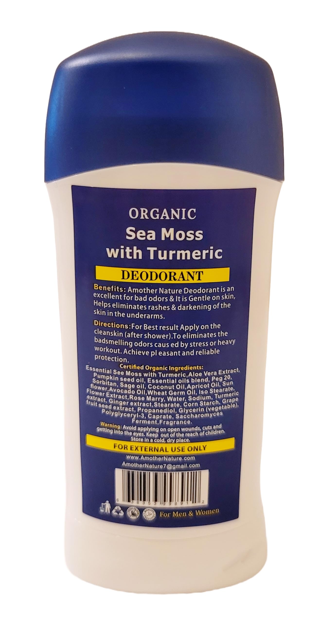 Hairobics Sea Moss With Turmeric Deodorant