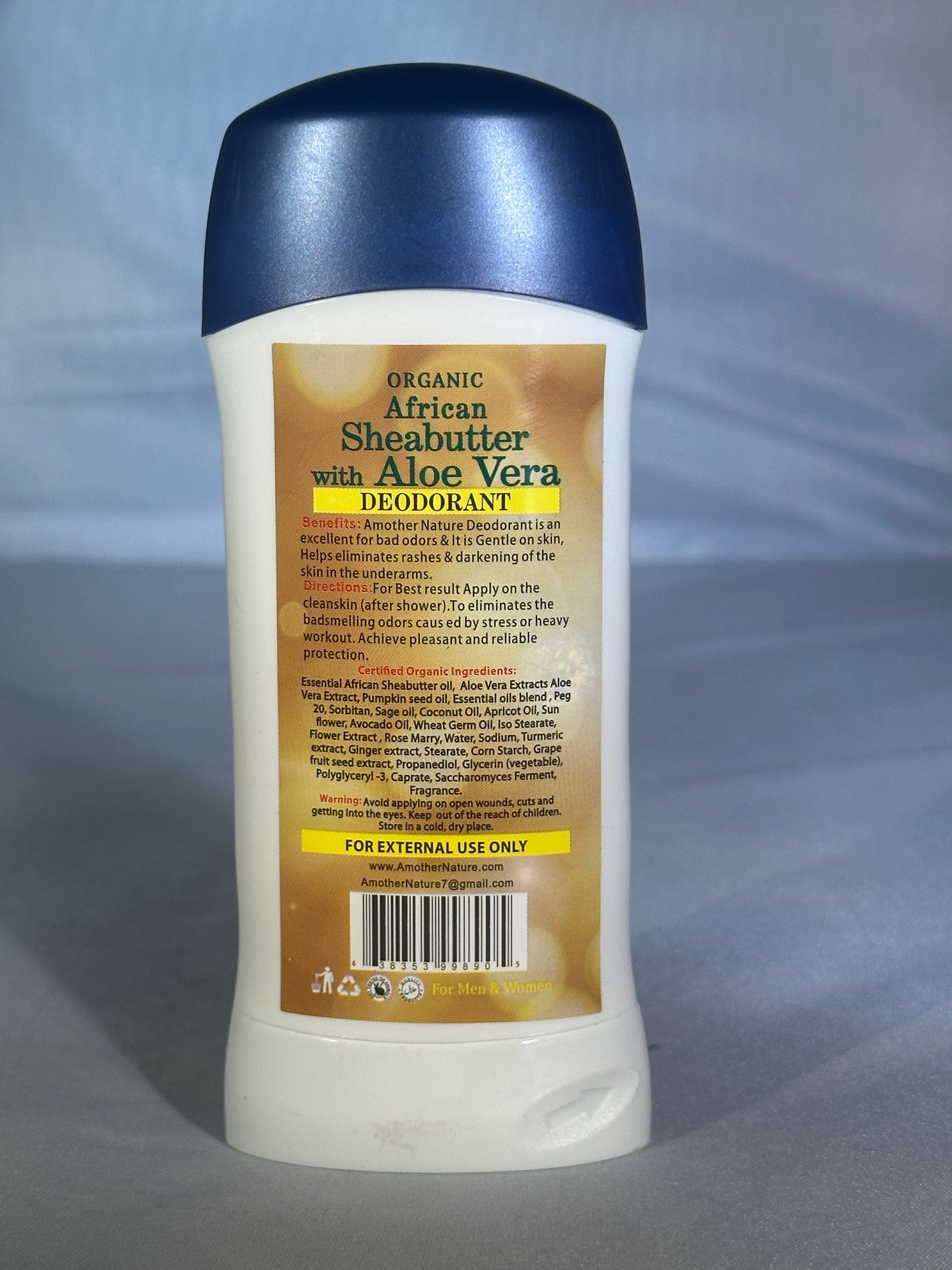 Organic Deodorant  Sheabutter & Aloe Vera