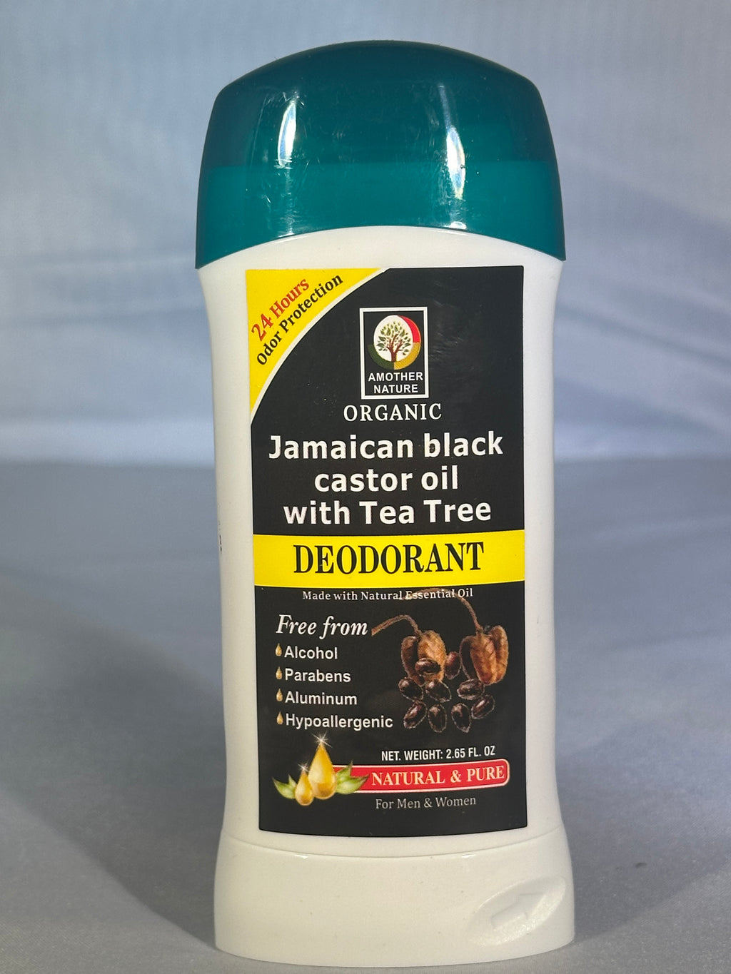 Organic Deodorant  Jamaican Black Castor Oil & Tea Tree