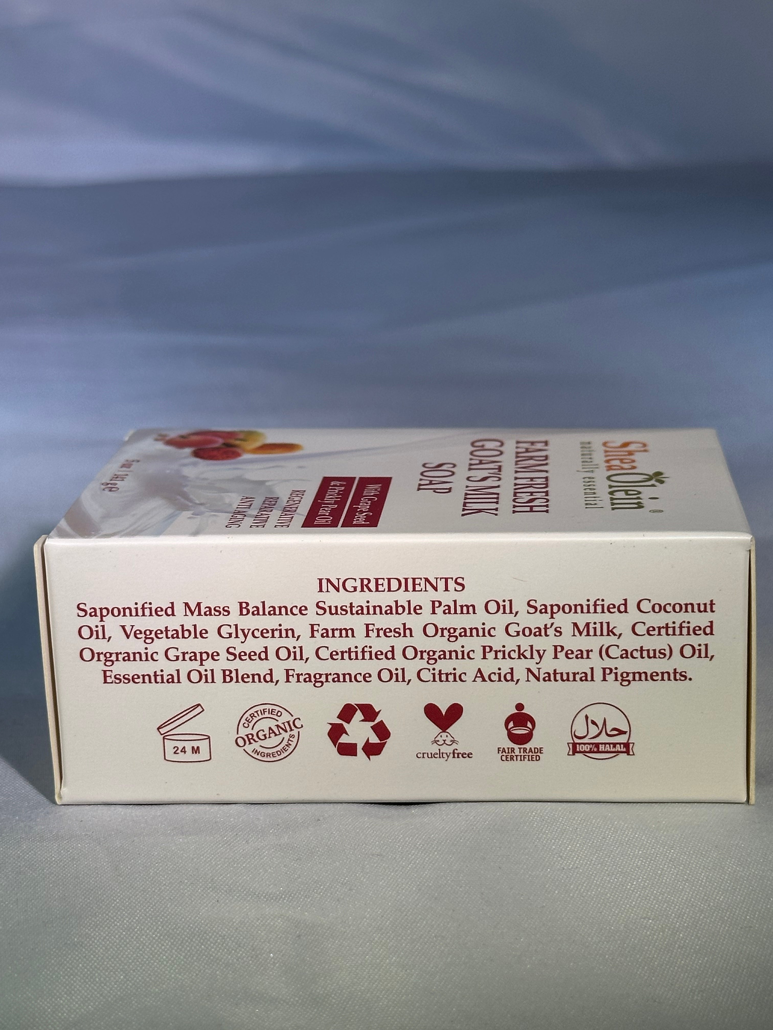 Organic Body Soap  Farm Fresh Goat's Milk