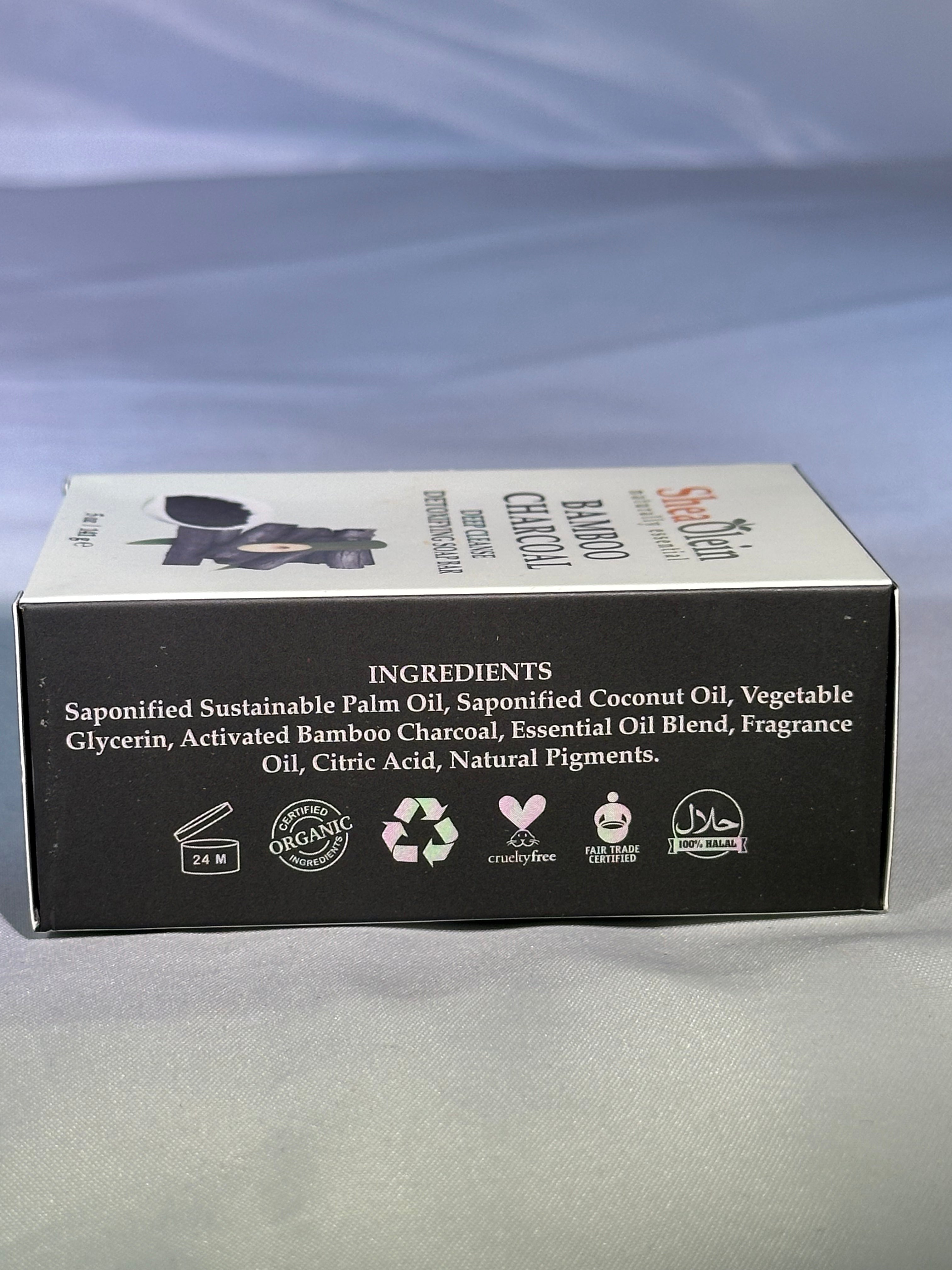Organic Body Soap  Bamboo Charcoal