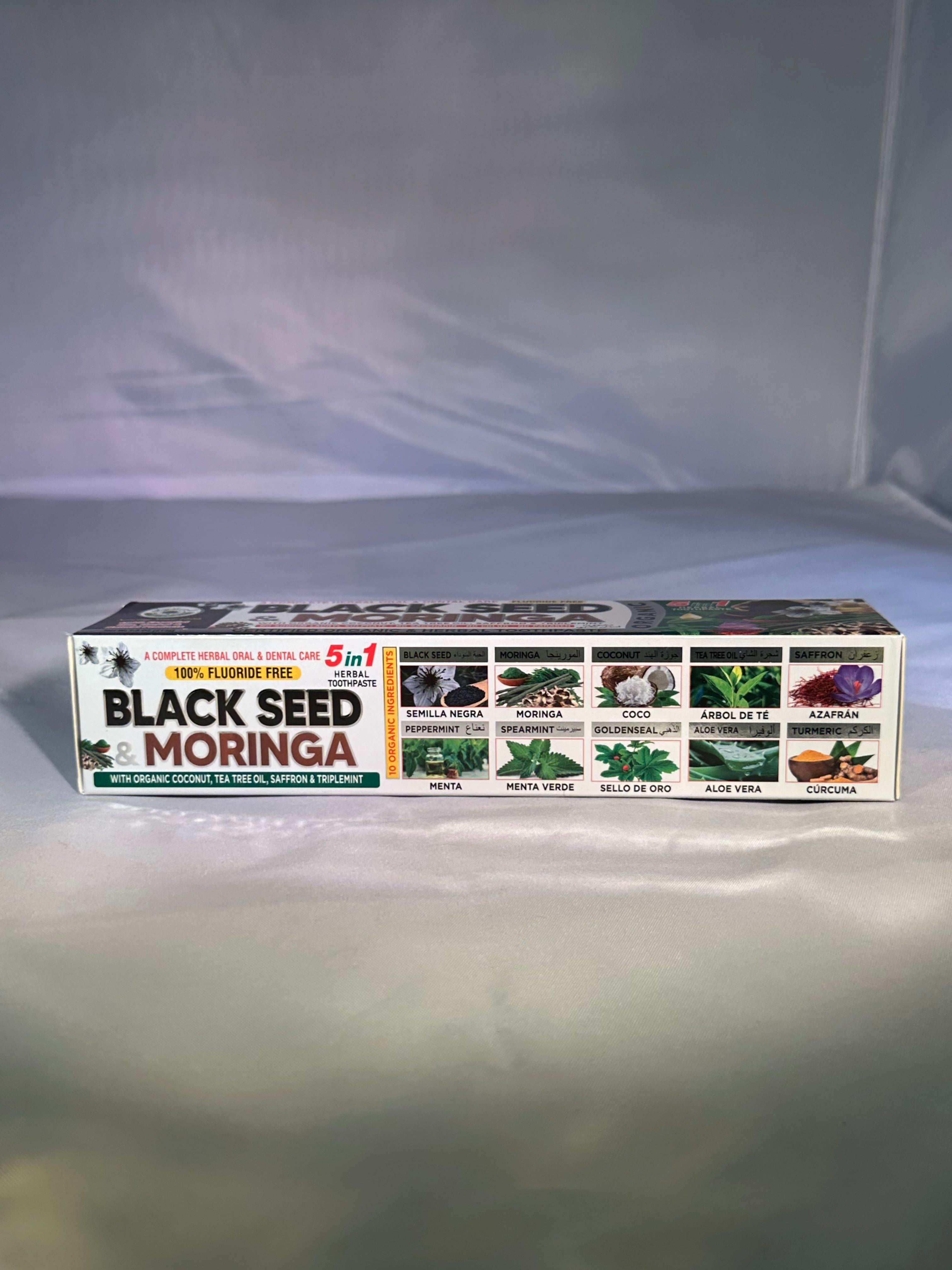 Organic Toothpaste  Black Seed & Moringa