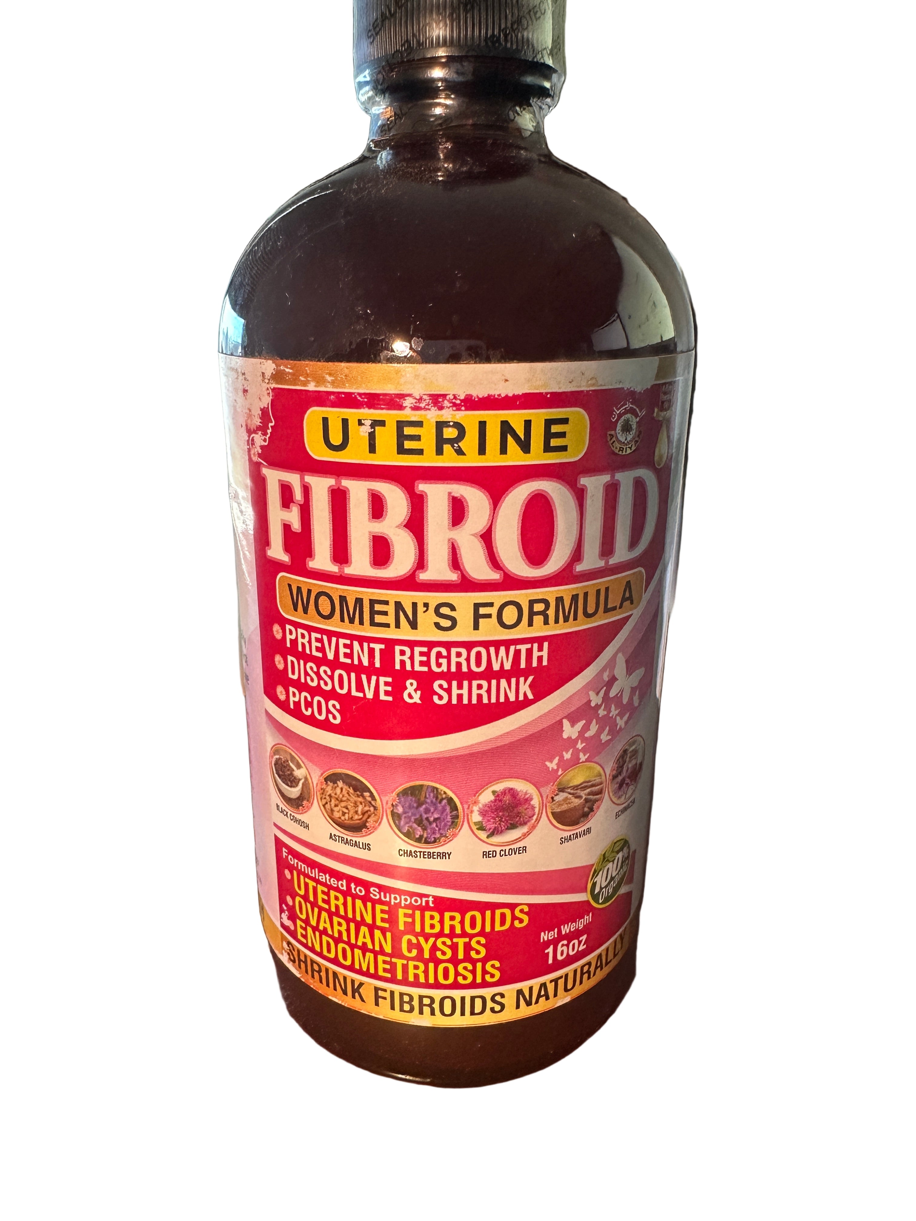 Al Riyan Fibroid Formula - Targeted Relief & Comprehensive Support for Uterine Fibroids PCOS & Endometriosis - Edible Supplement for Optimum Health - Healthcare