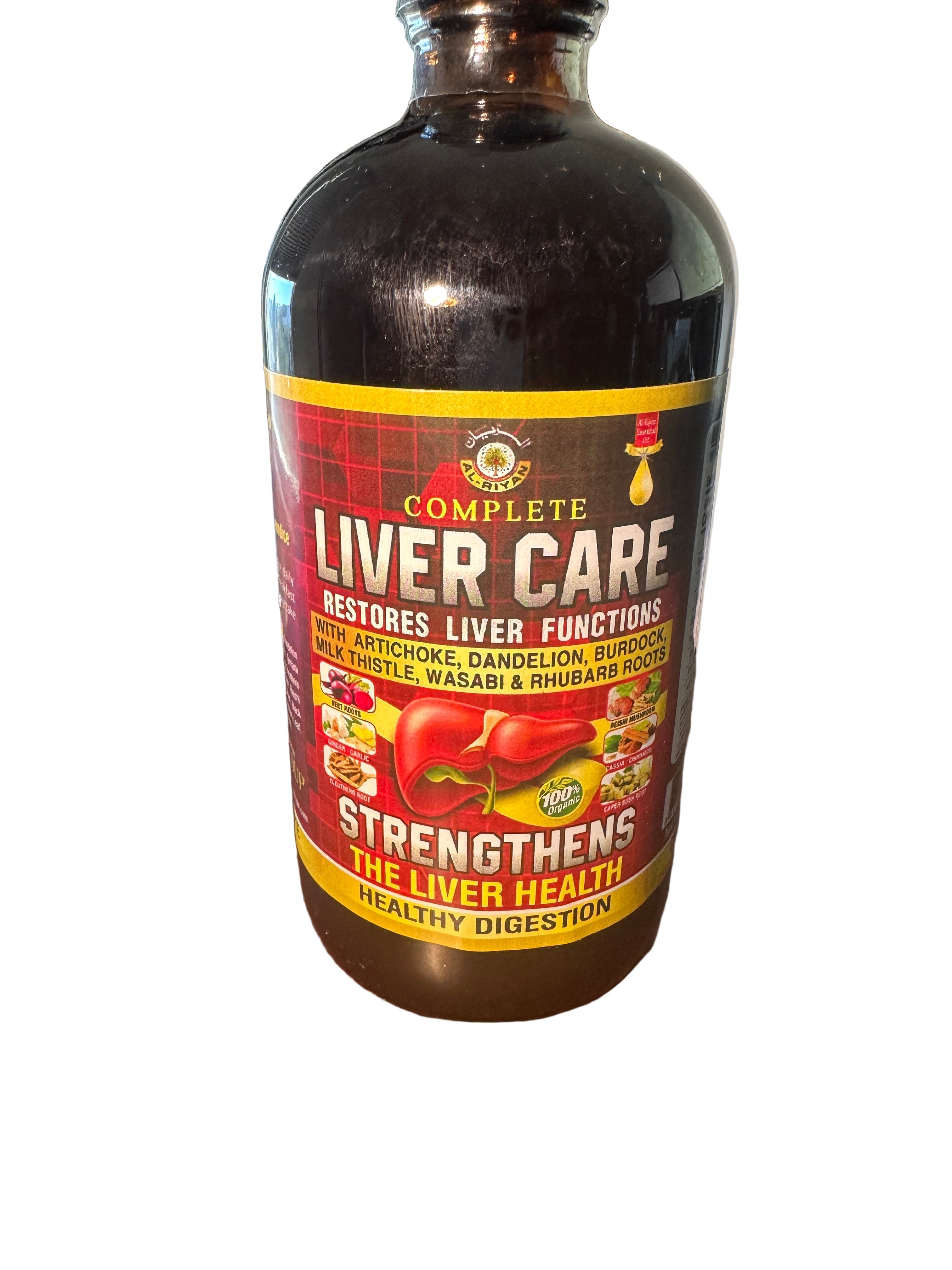 Al Riyan Complete Liver Care Liquid Supplement for Liver Health Support and Optimal Function with Tailored Ingredients