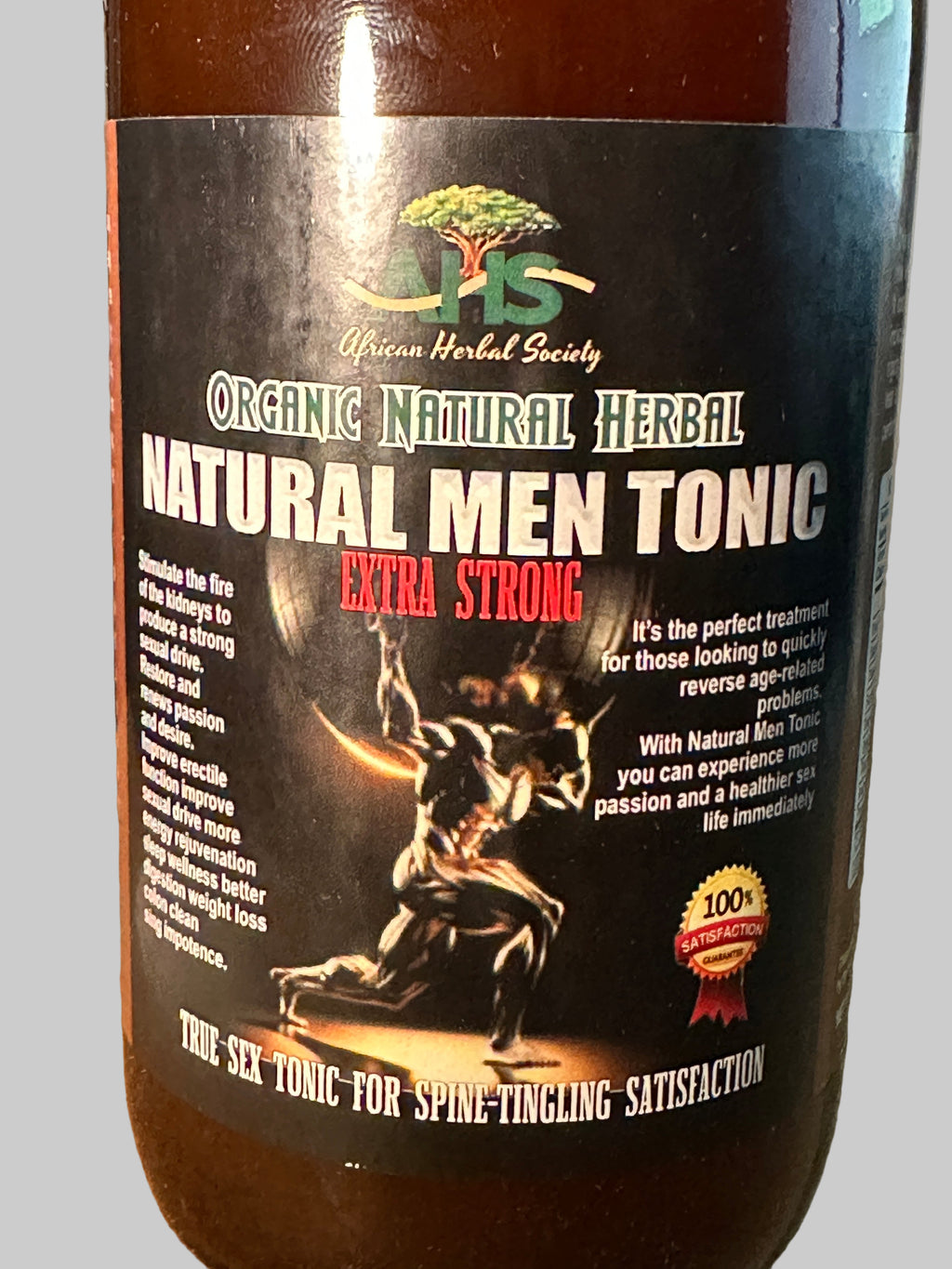 African Herbal Society Natural Men Tonic
