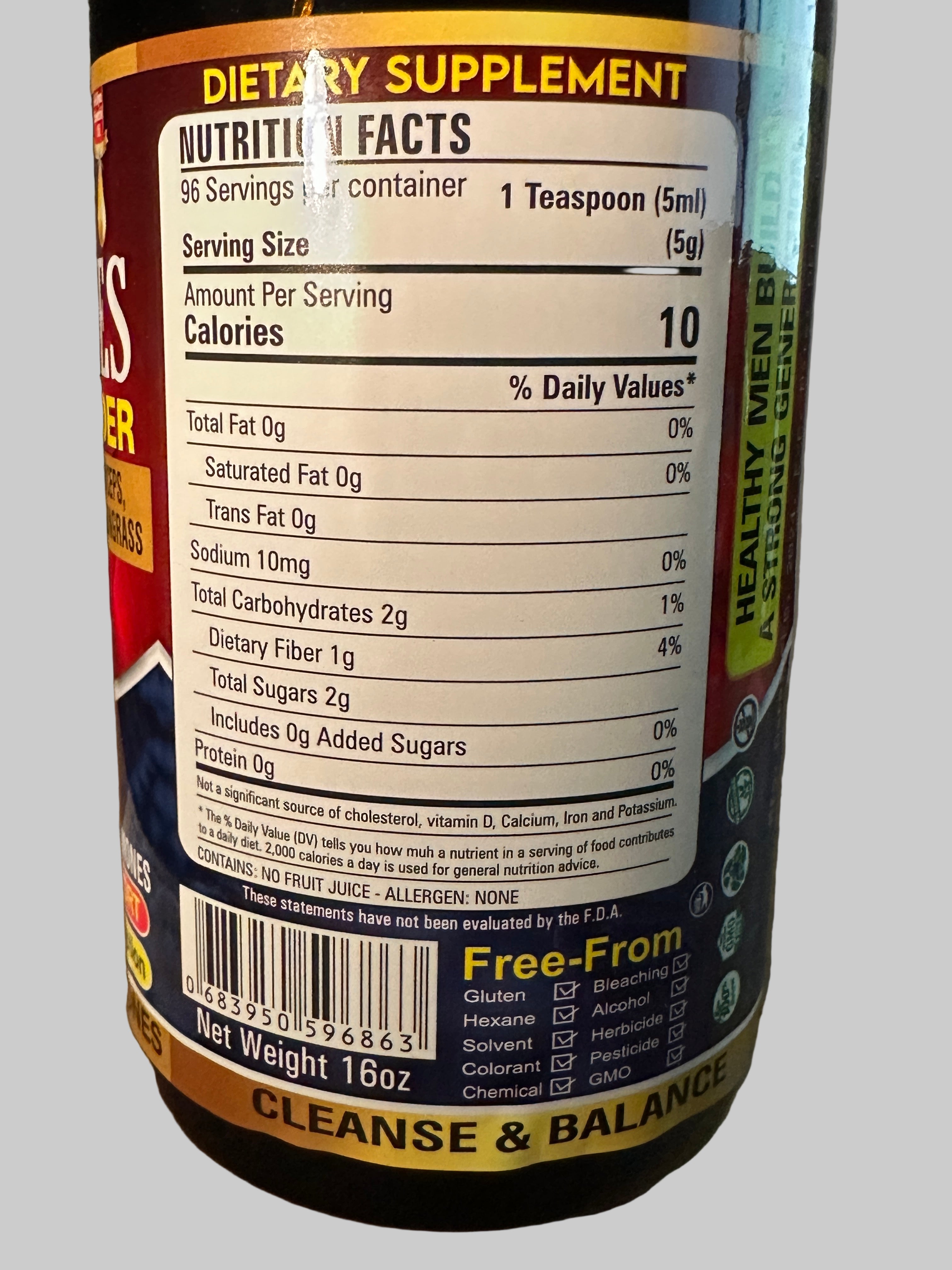 Al Riyan Balance Hormones & Blood Builder Healthcare Supplement