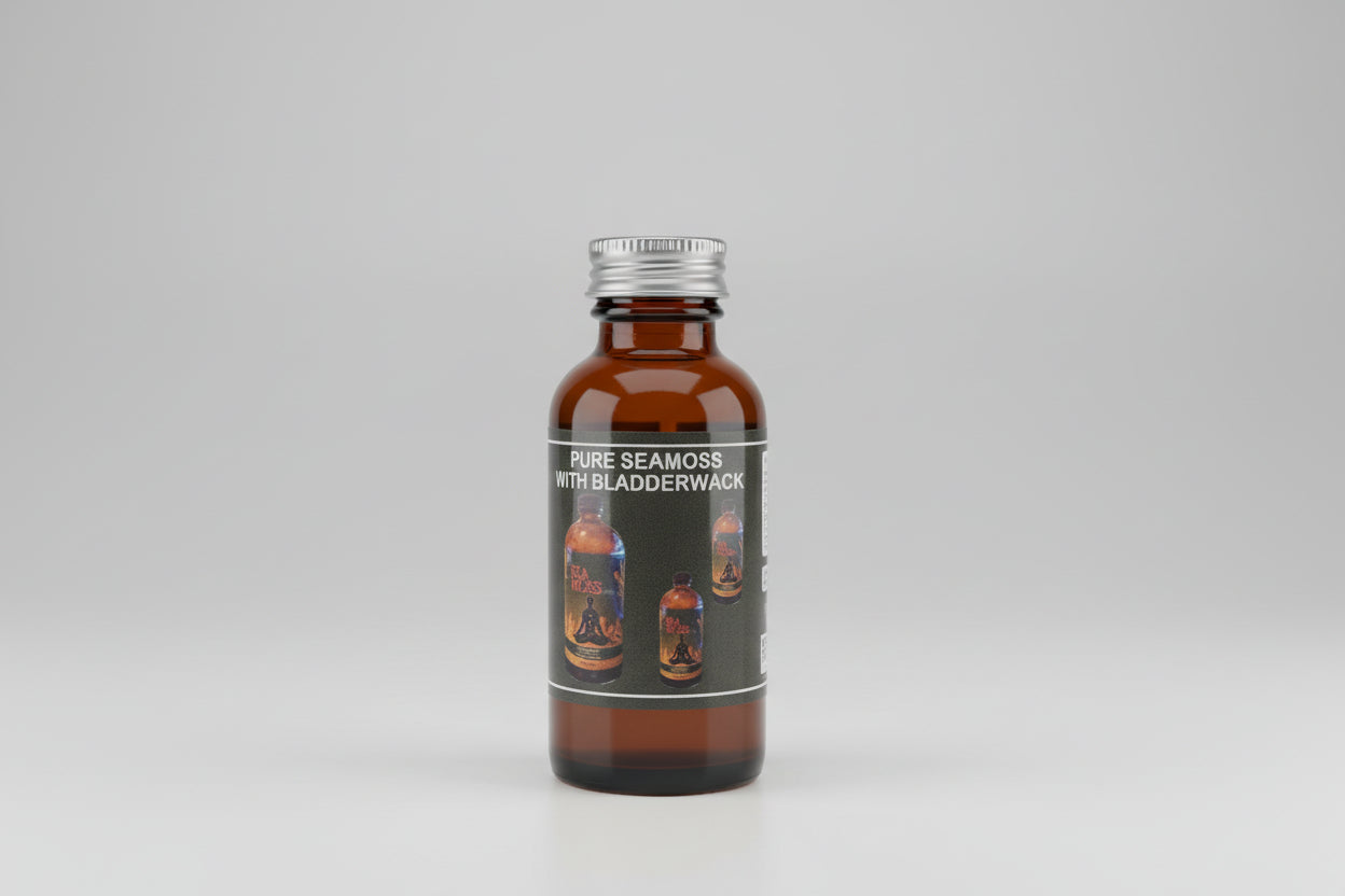 SEAMOSS (SEA MOSS) WITH BLADDERWRACK BURDOCK ROOT 1oz