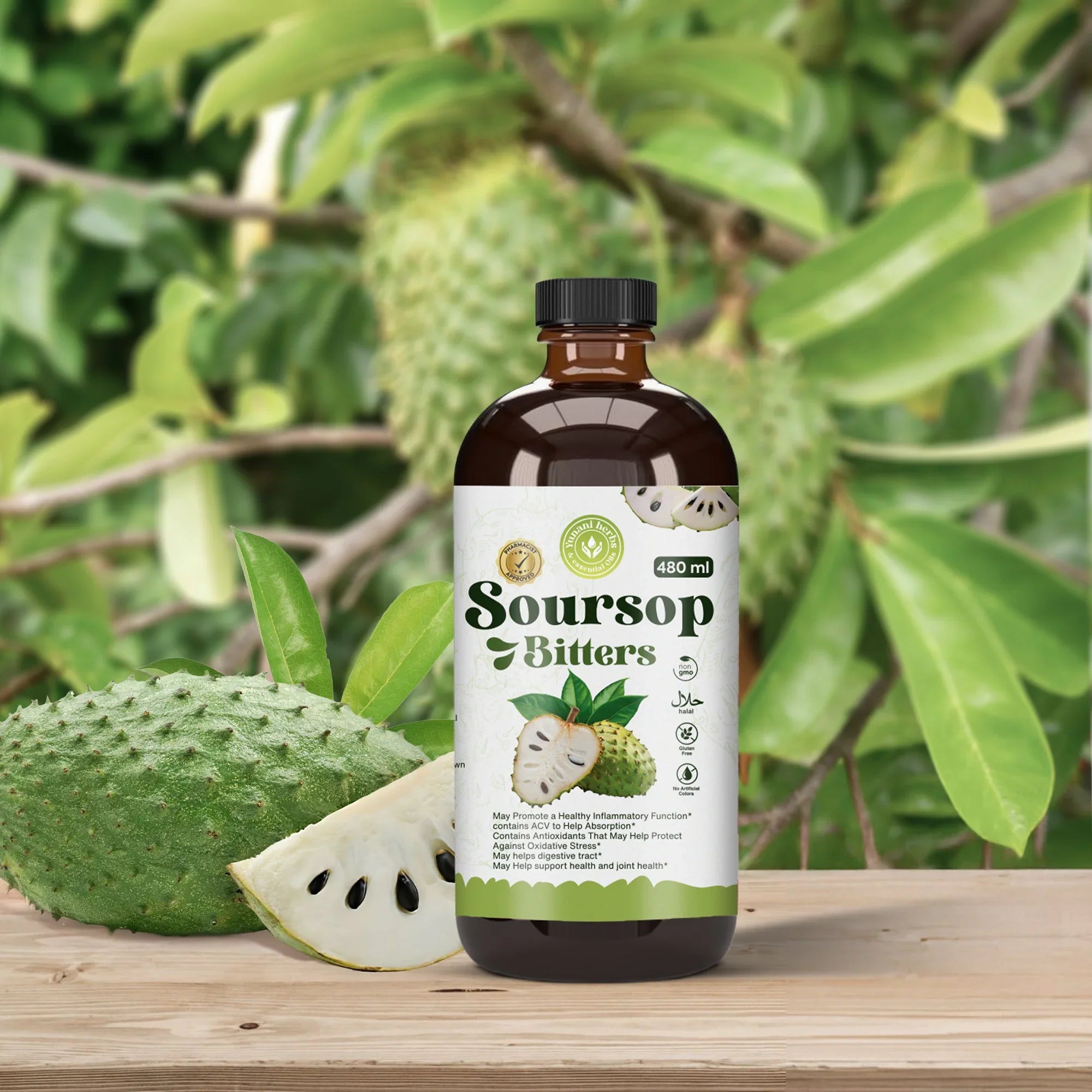 Soursop Bitters – Most Potent Herbal Detox Formula (44 Natural Herbs)