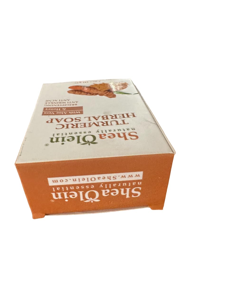 Shea Olein TURMERIC HERBAL SOAP WITH ALOE VERA & HONEY 5oz 6 Bars